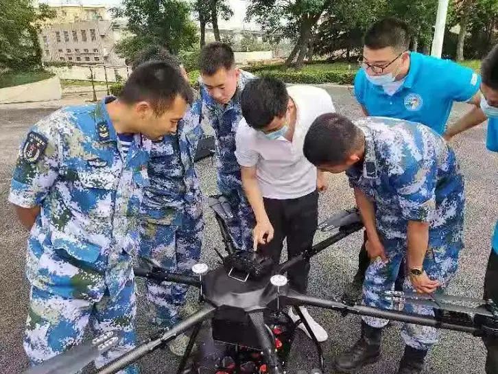 MYUAV Mtow 50kg 固定ドローン 固定電源で動いている 大荷用ドローン 4