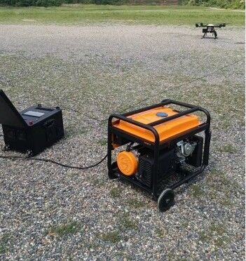 ～に関する最新の会社ニュース MYUAV 30kg 固定リレー UAV通信システム 通信支援演習に参加