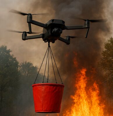 ～に関する最新の会社ニュース MYUAV 接続式消防バケツ:シナリオのカスタマイズをサポートし,海外顧客の調達コストを削減